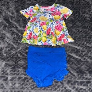 Bums & Roses Carpe Lemon Bummie Set